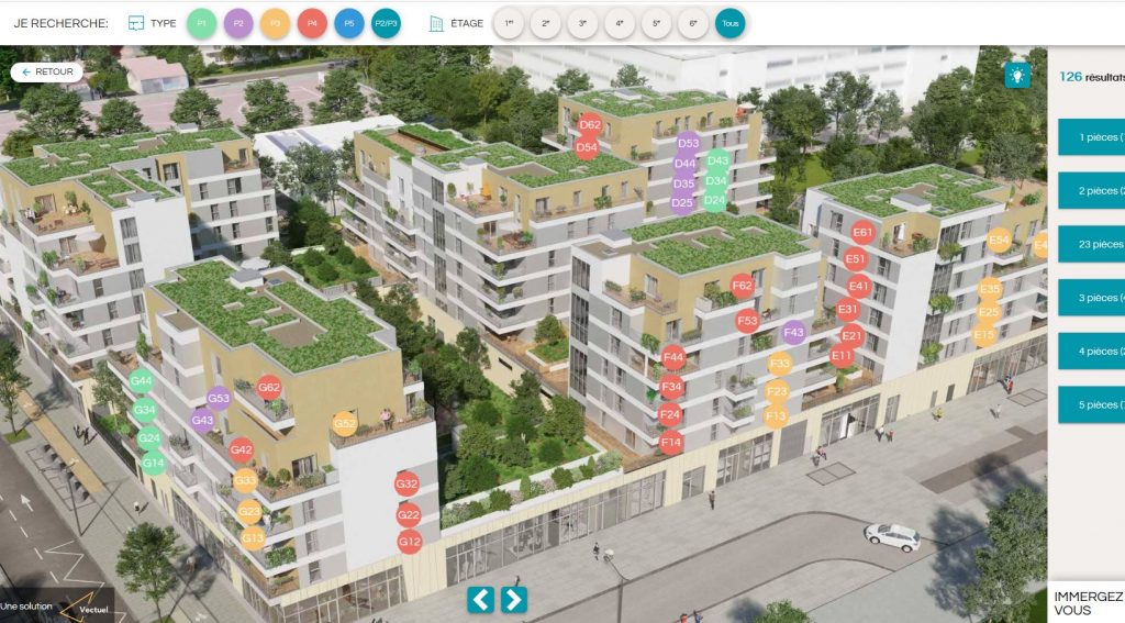 Visites Virtuelles : visitez un nouveau quartier