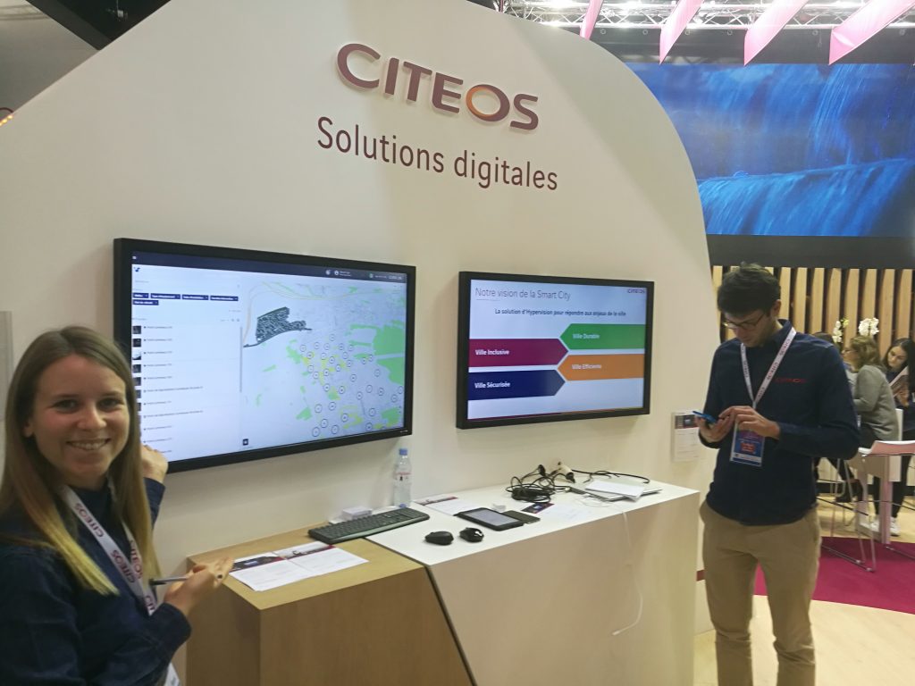 Vectuel dans le monde de la Smart City