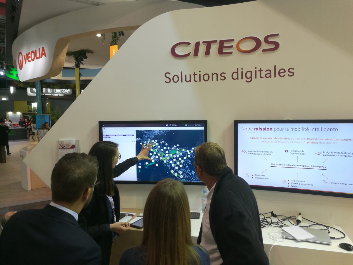 Vectuel dans le monde de la Smart City