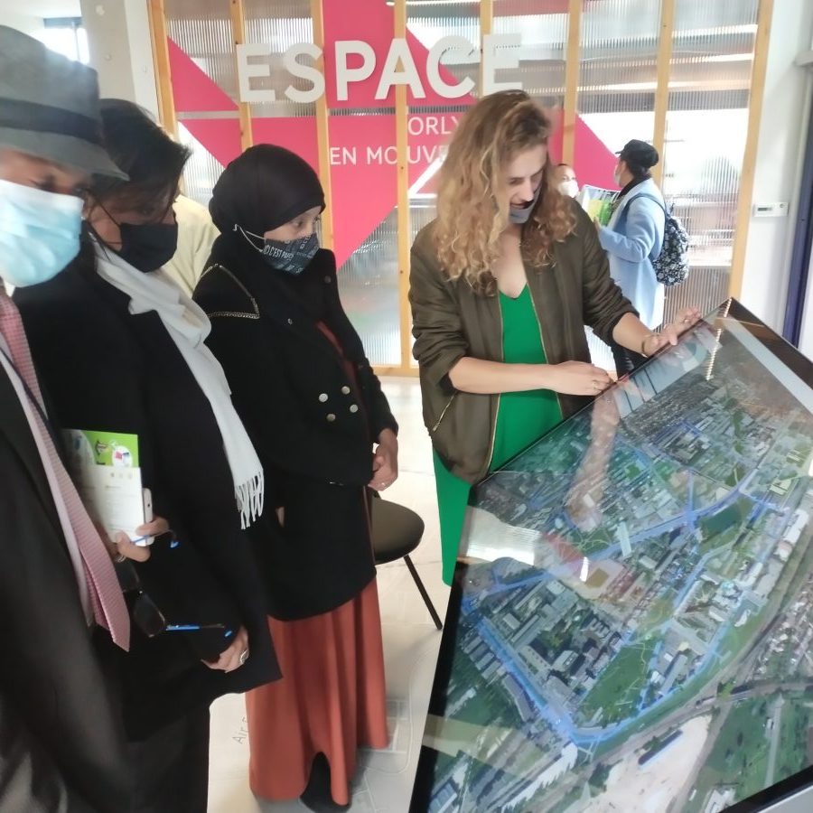 Ouverture de la maison des projets d'Orly